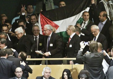 الجمعية العامة وافقت بأغلبية ساحقة في عام 2012 على الاعتراف بدولة فلسطينية ذات سيادة (أرشيف)